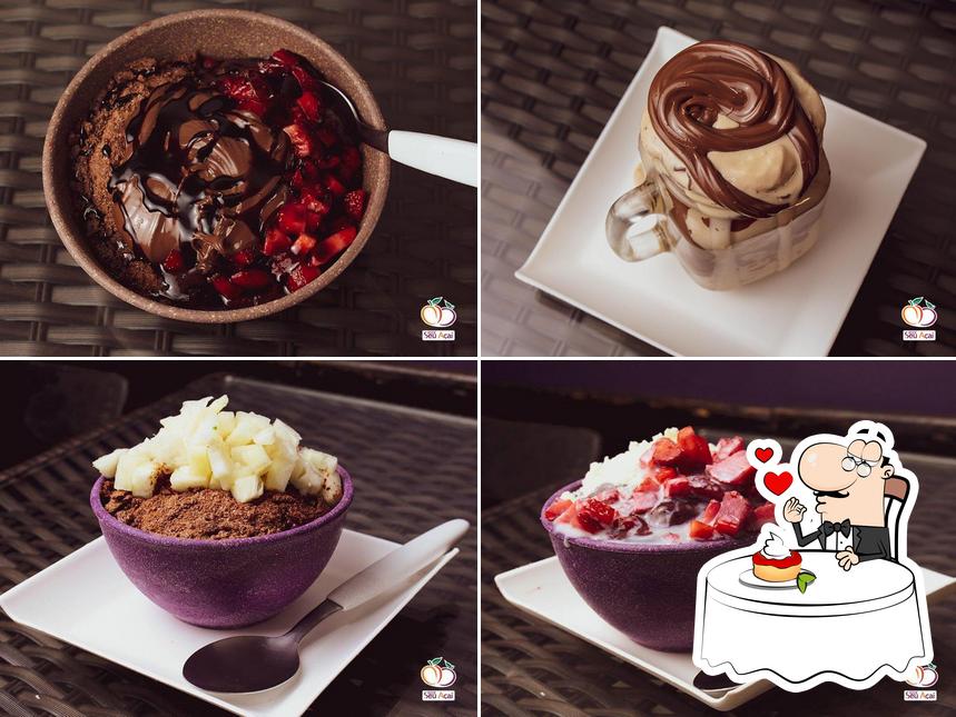 Rede Seu Açaí serve uma variedade de sobremesas