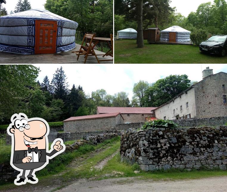 L'extérieur de Camping du Pont de Braye - Camping Lozère 48 Lac de Naussac