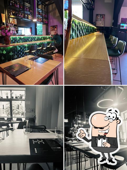 Gli interni di LULU FUSION BISTRO