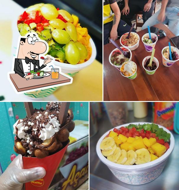 Comida em Sorveteria Santa Rita