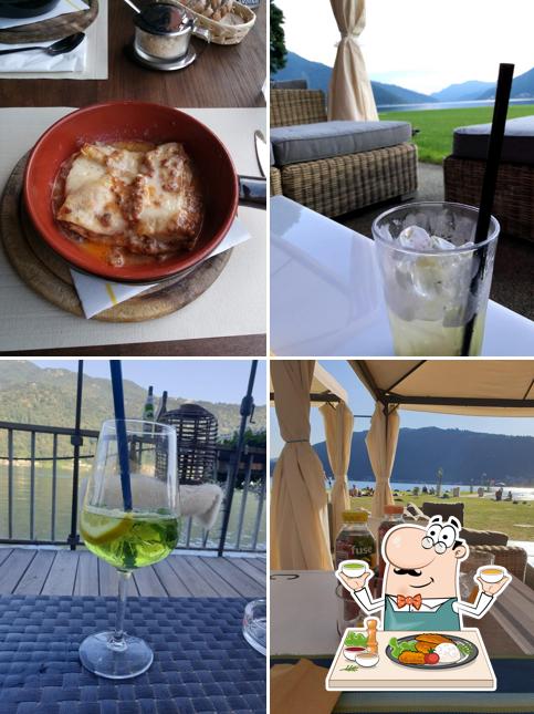 Cibo al Bar Lido di Bissone