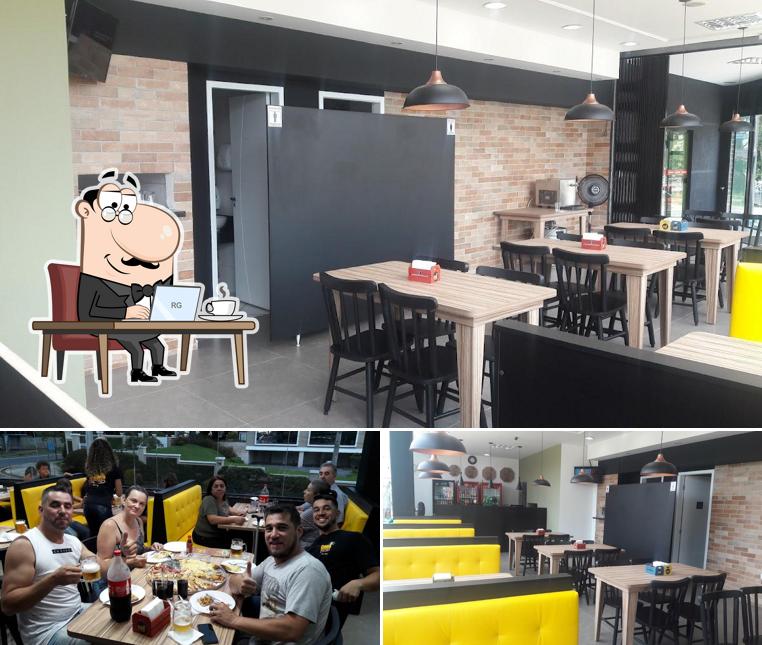 Veja imagens do interior do DNA DA PIZZA Araucária