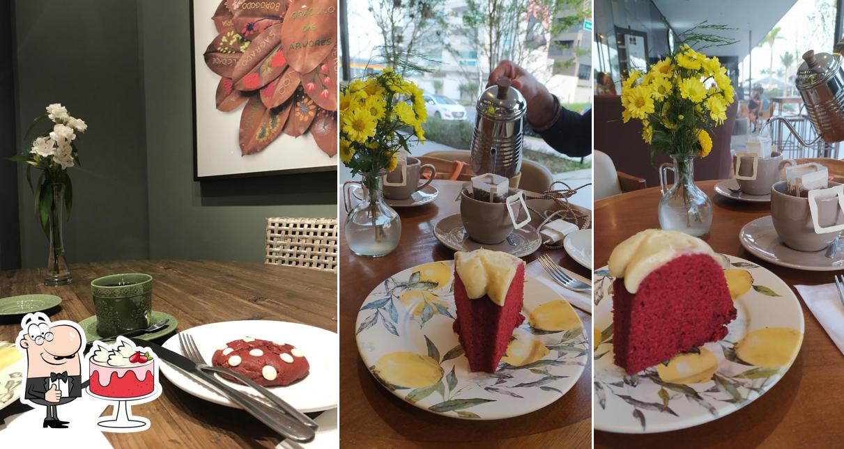 Bolo veludo vermelho em Po.è.me Arte & Café