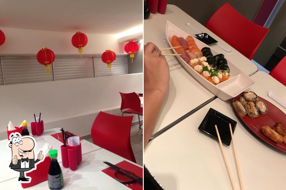 See the pic of Maki Mix