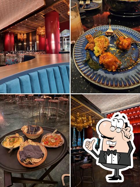 The interior of Tevar - The Progressive Indian Kitchen & Bar