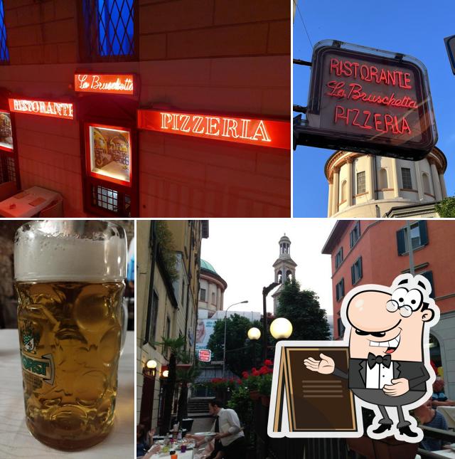 Goditi la vista dall'area esterna di La Bruschetta