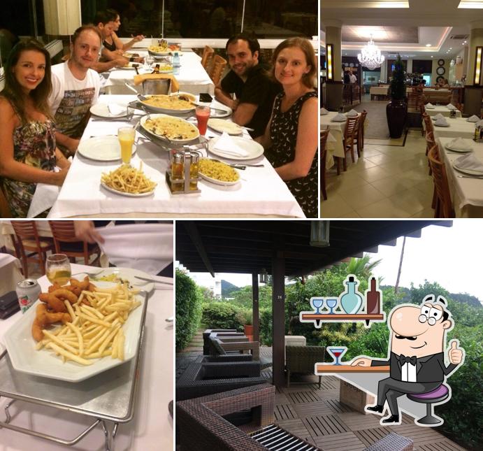 O interior do Recanto Da Sereia Fábio