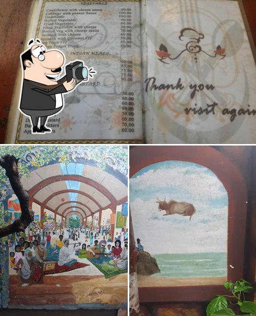 Here's a picture of Raju's Restaurant