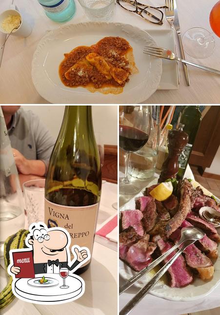 Cibo al Trattoria montecarlo