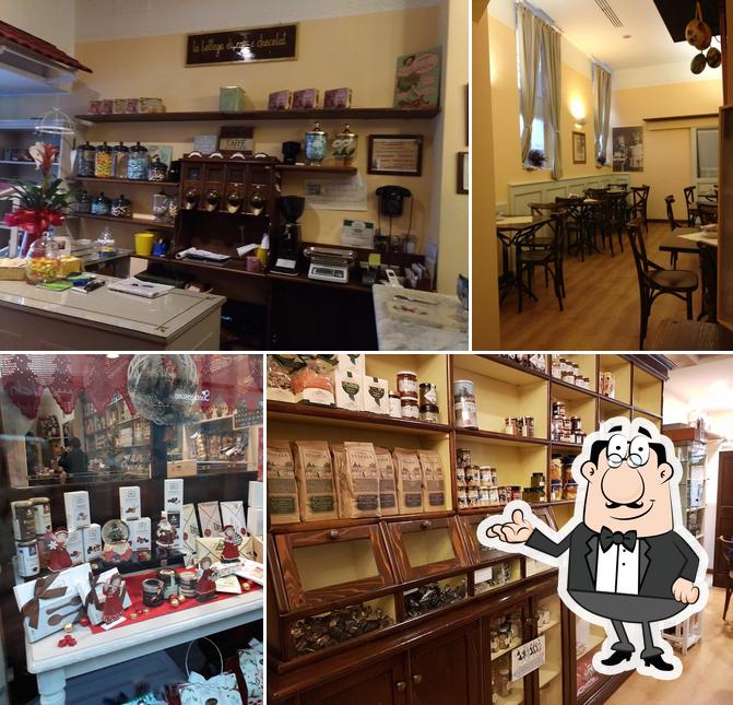 Dai un'occhiata agli interni di Cafè & Chocolat