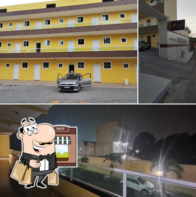 Desfrute da vista do exterior Pousada e Restaurante Carlinhos do Peixe