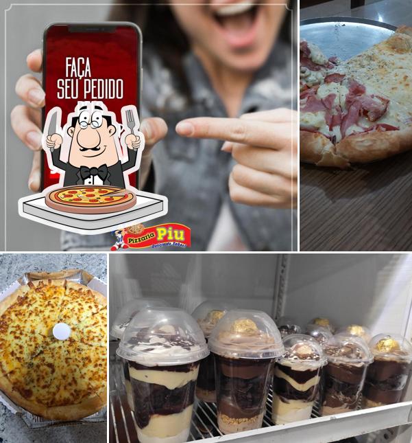 Experimente pizza no PIZZARIA PIU