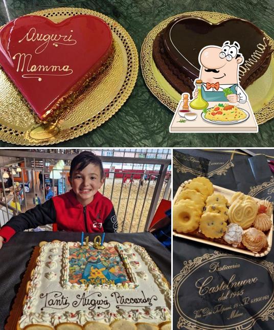 Platti al Pasticceria Castelnuovo