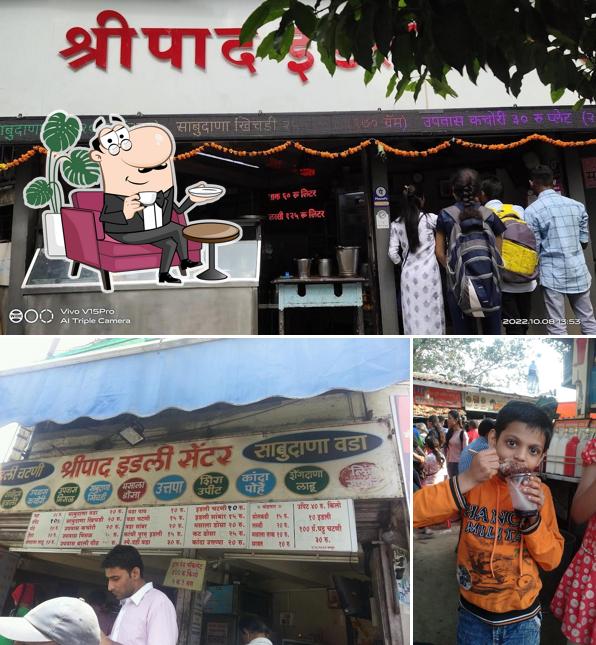 Check out how Shripad Idli Centre looks inside