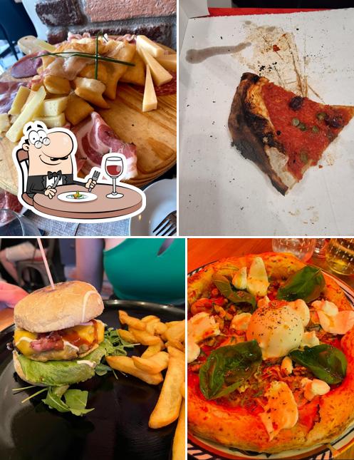 Burrata al Vulcano Milano Pizza & Burger