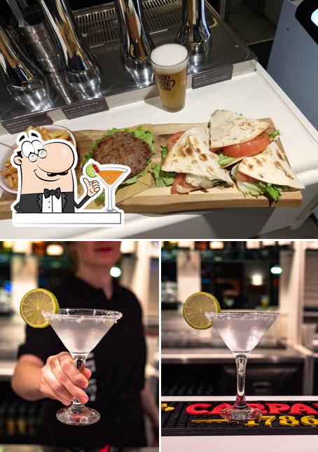 Prenditi un drink dal menu