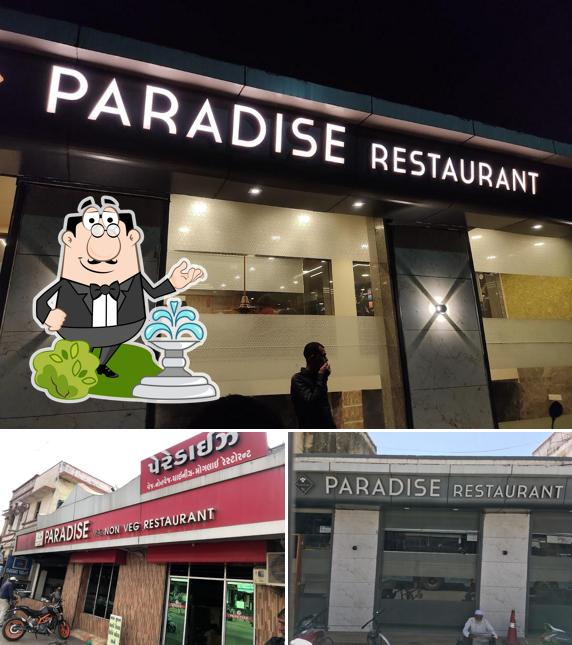 The exterior of PARADISE RESTAURANT