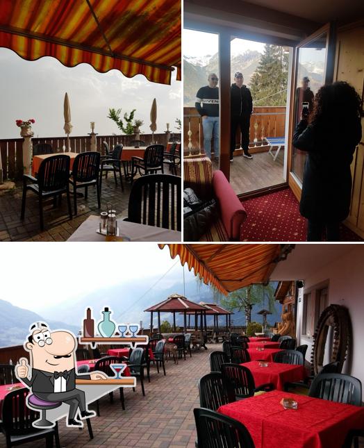 Gli interni di Rastlhof