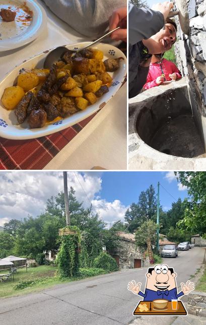 La immagine della cibo e esterno di Torre Vecchia Ristorante affittacamere