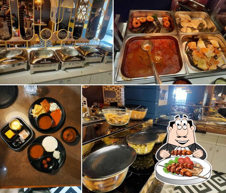 Food at Papa Louies Pizza Rajkot