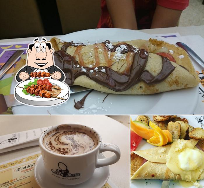 Nourriture à Chez Oeufs Restaurant Déjeuners et Dîners