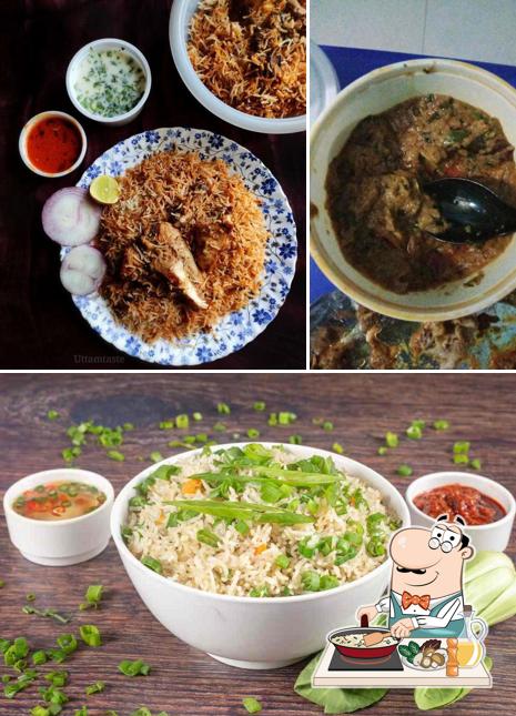 Fried rice at Dhanyavad Foods