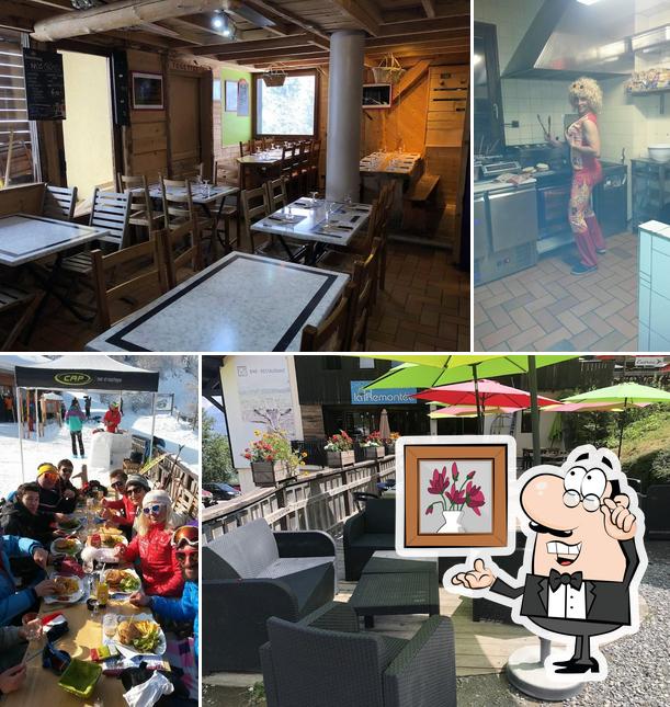 L'intérieur de La Remontée Bar-Restaurant