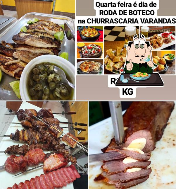 Comida em Churrascaria Varandas