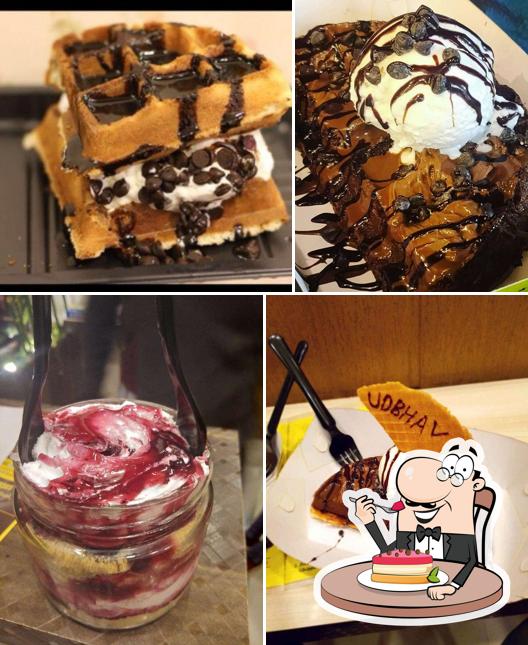 Don’t forget to order a dessert at Chocolate Desire