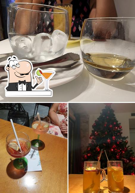 Goditi un drink dal menu