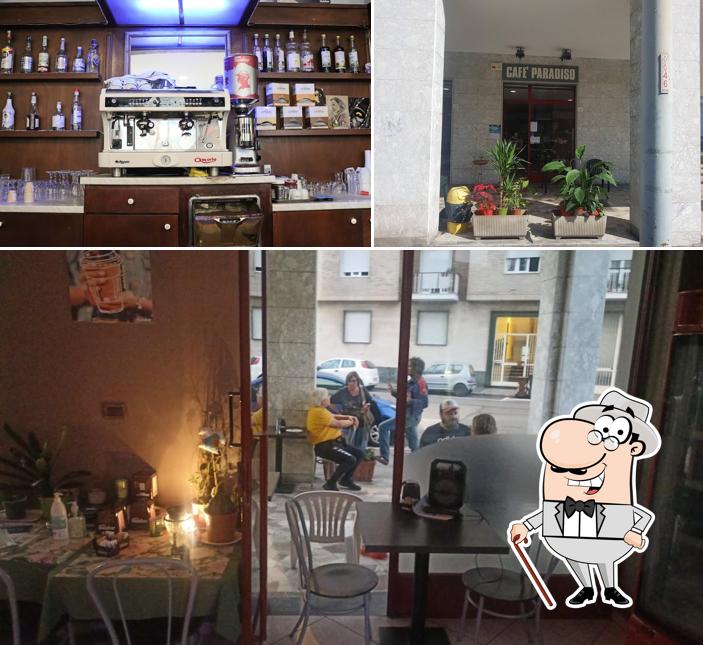 La immagine della esterno e bevanda di Caffè Paradiso