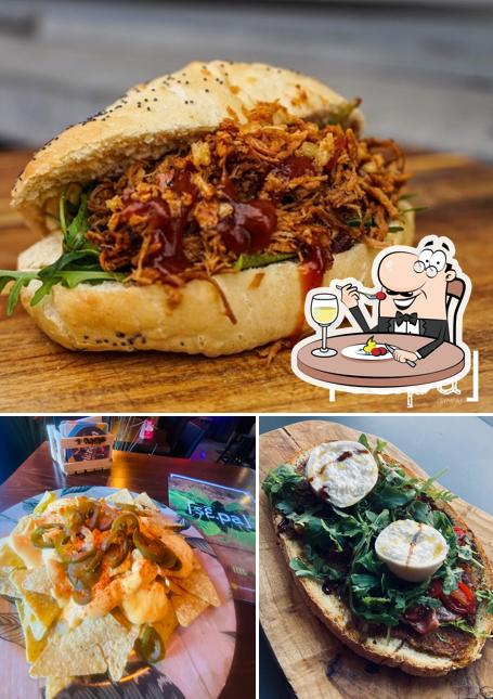 Sandwich de porc effiloché à Sympa Bar