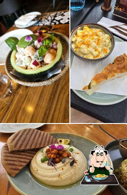 Macaroni and cheese at The Sanctuary Bar and Kitchen Goa