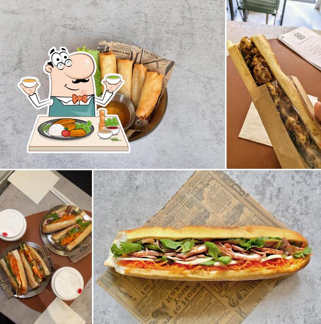 Sandwich de porc effiloché à Banh Mi Bubble Tea