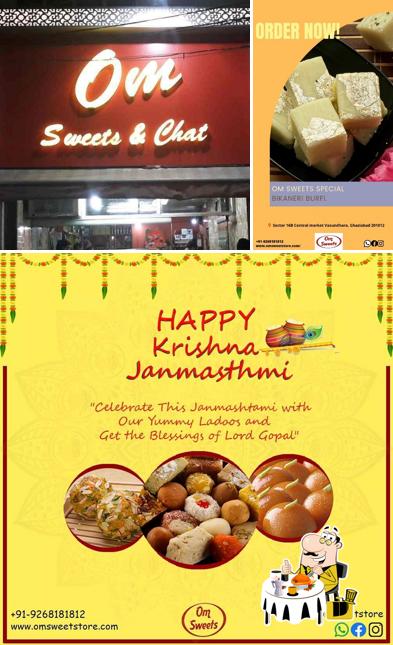 Meals at Om Sweets & Chat