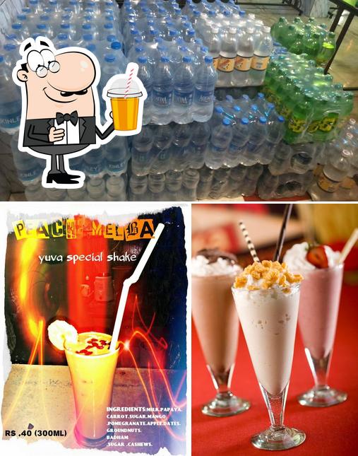 Enjoy a beverage at YUVA TASTE of Kerala hot&cool