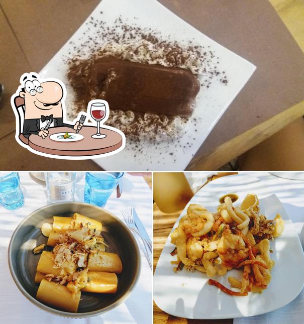 Platti al Ristorante Moscabianca pure feeling restaurant & beach bar