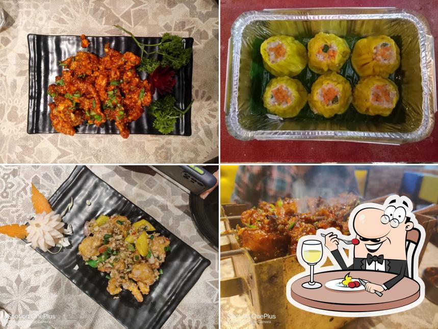 Food at soy 'n' pepper