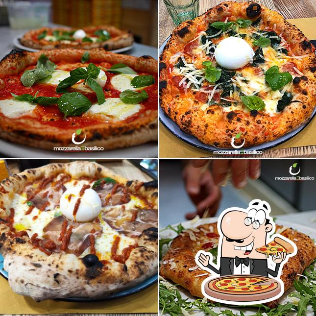 Prova una pizza a Mozzarella E Basilico