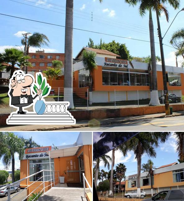 O exterior do Churrascaria Recanto do Sul
