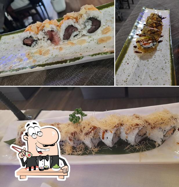 Ordina le diverse opzioni di sushi