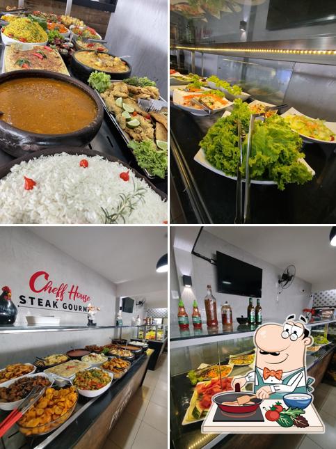 Curry de frango em Cheff House Restaurante