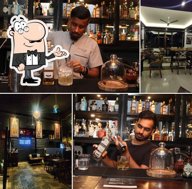 The interior of The Loft at Ānamiva