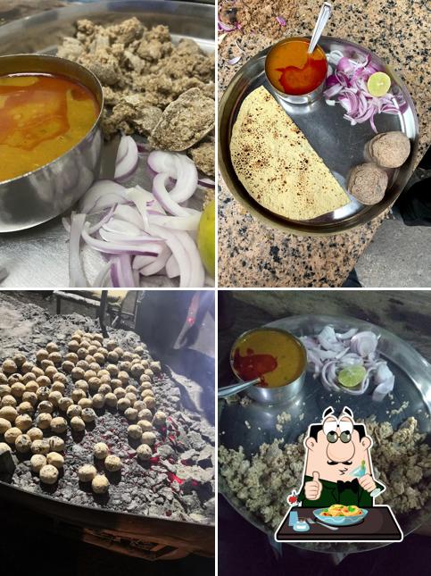 Meals at Bhati Daal Bati Bhojanalaya