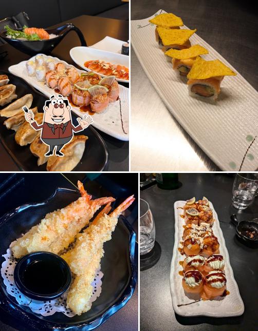 Platti al Ristorante Samurai Sushi Roma