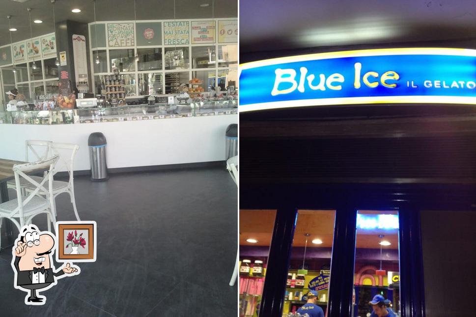 Gli interni di Blue Ice