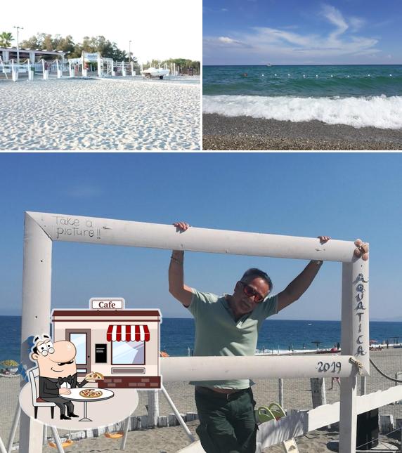 Goditi la vista dagli esterni di Lido Aquatica