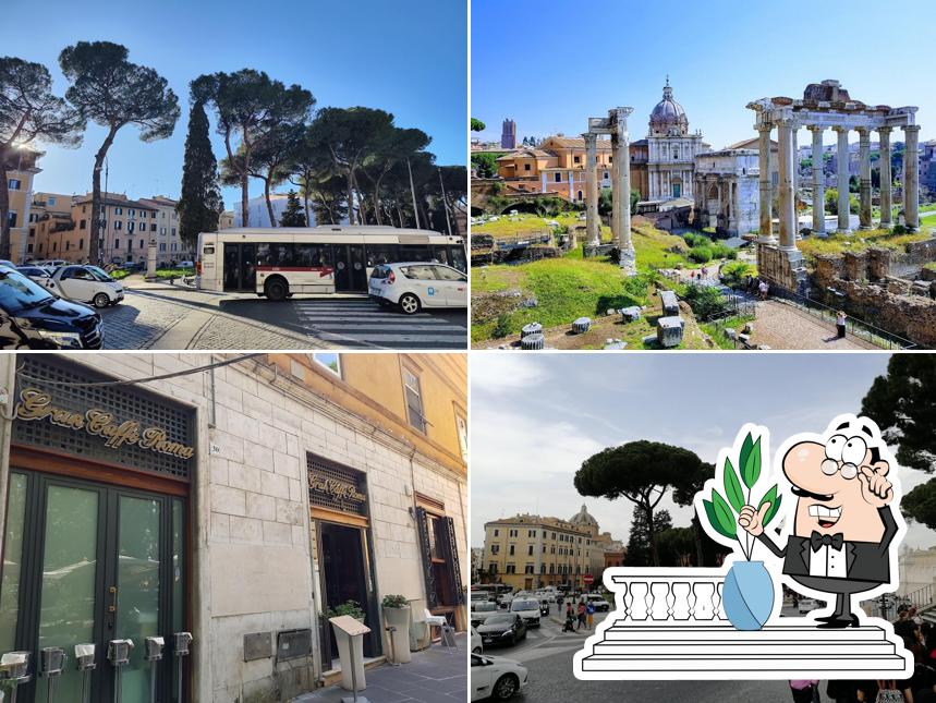 Puoi goderti l'aria fresca dal dehors di Gran Caffè Roma