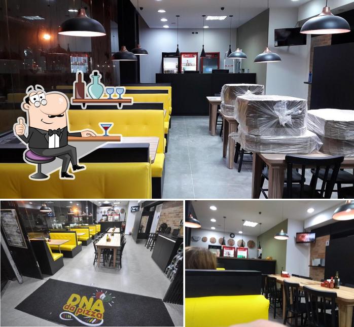 O interior do DNA DA PIZZA Araucária