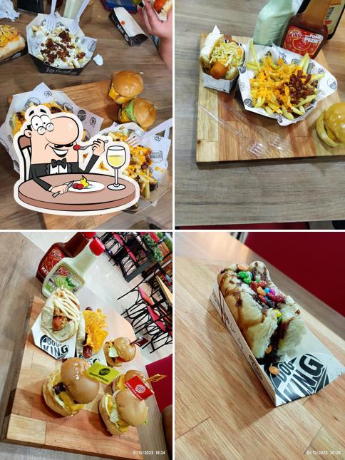 Comida em Dog King Gleba